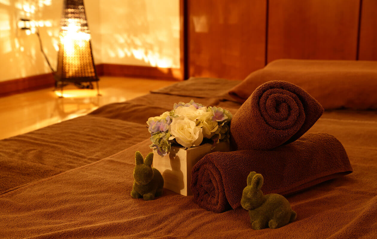 指定時間に施術ROOMへ